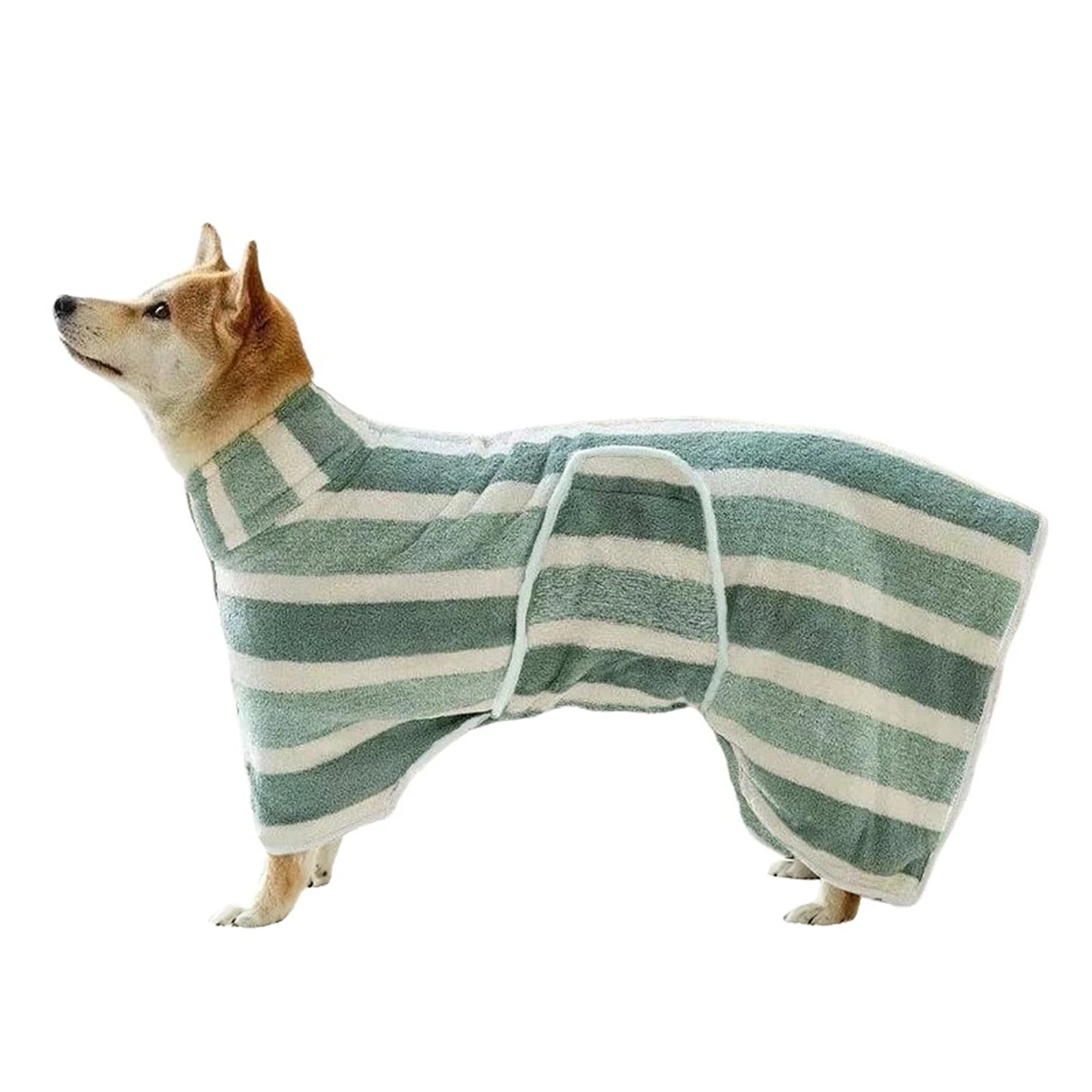 Quick-Dry Dog Bathrobe – Ultra-Absorbent Microfiber Towel Robe