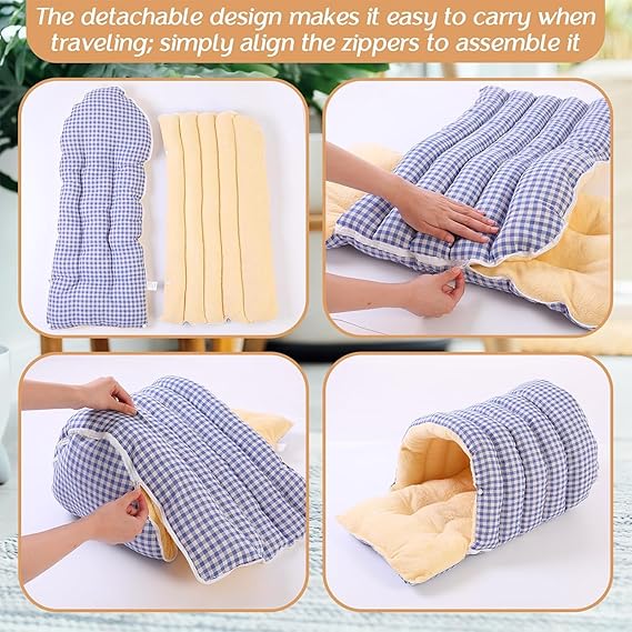 Warm Winter Pet Sleeping Bag – Cozy Bed for Cats & Dogs