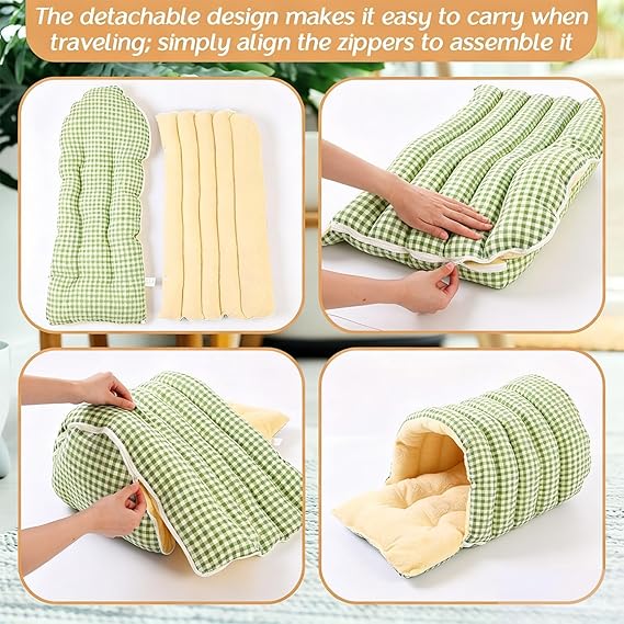 Warm Winter Pet Sleeping Bag – Cozy Bed for Cats & Dogs