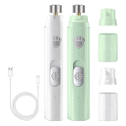 USB Rechargeable Pet Nail Grinder – Painless & Quiet for All Sizes