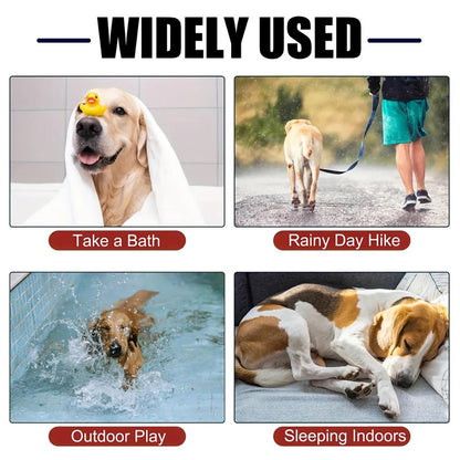 Quick-Dry Dog Bathrobe – Ultra-Absorbent Microfiber Towel Robe