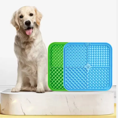 Lick Mat for Dogs – Slow Feeder & Bath Distraction Silicone Pad
