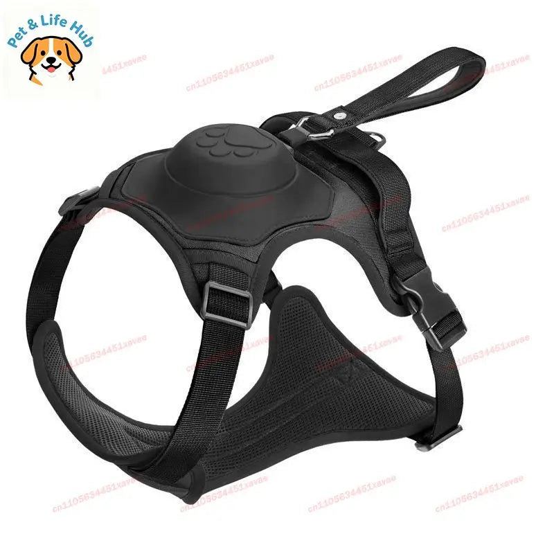 No-Pull Dog Harness with Retractable Leash – Anti-Escape Vest