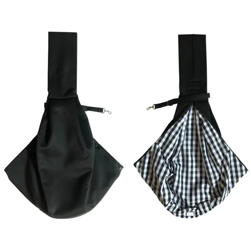 Dog & Cat Sling Carrier Bag – Hands-Free Crossbody Pet Bag for Travel