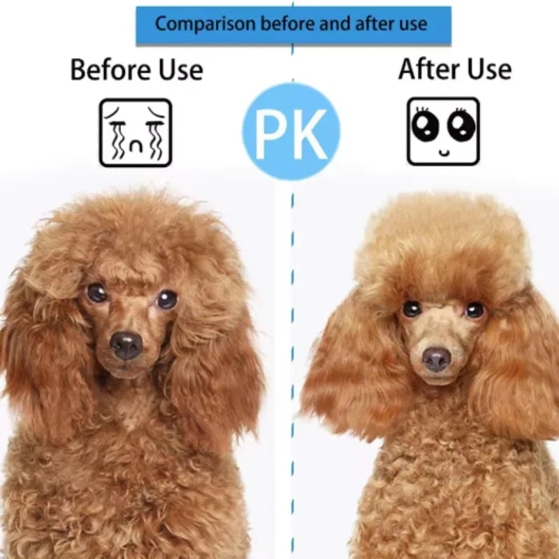Self-Cleaning Pet Slicker Brush – Grooming Comb for Cats & Dogs