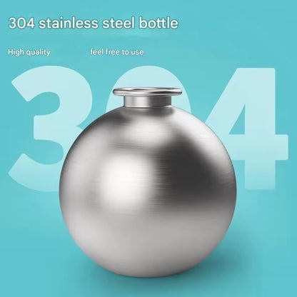 Portable Pet Water Bottle with Collapsible Bowl – 285ml Travel Cup