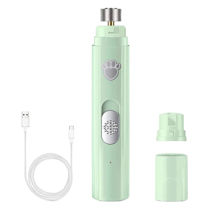 USB Rechargeable Pet Nail Grinder – Painless & Quiet for All Sizes