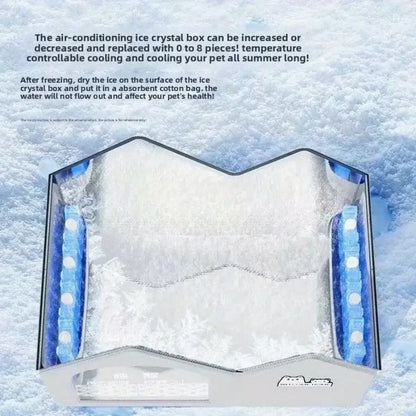 Summer Cooling Pet Bed – Ice House for Cats & Small Dogs
