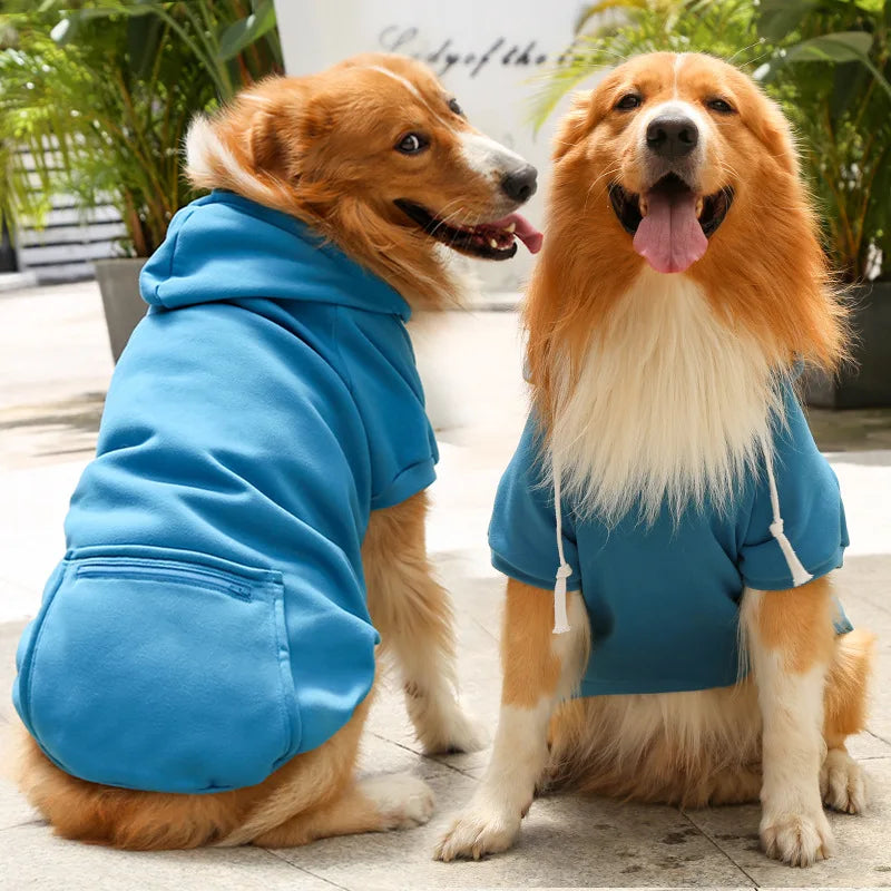 Reversible Plaid Dog Jacket – Warm Winter Coat for XS to 5XL Dogs