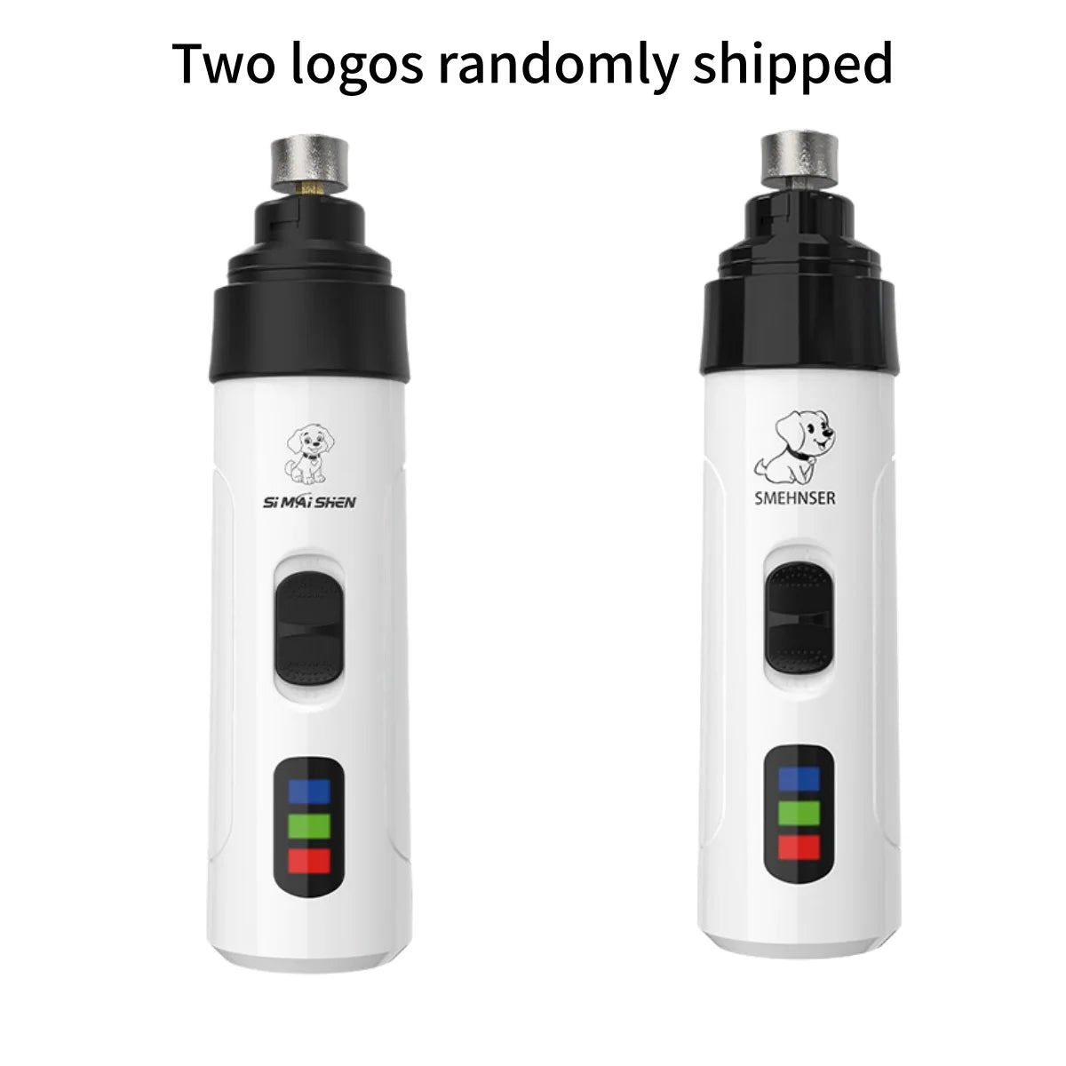 Quiet Electric Pet Nail Grinder – USB Rechargeable Trimmer