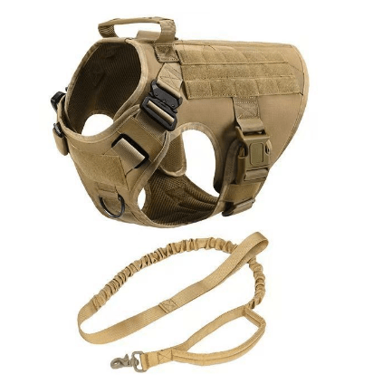 Military Tactical Dog Harness, Collar & Leash — Complete Control Set - LOLO'S SHOP