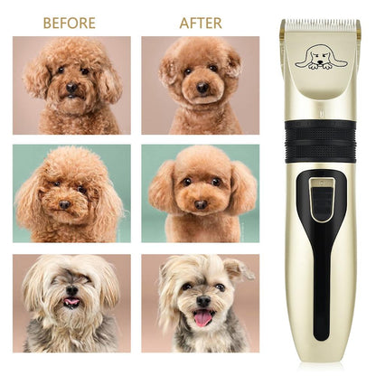 Pet Hair Clipper Set — Complete Home Grooming Kit for Dogs & Cats - LOLO'S SHOP