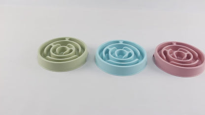 Slow Feeder Dog Bowl – Anti-Gulping Non-Slip Dish for All Sizes
