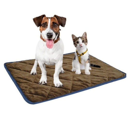 Self - Heating Thermal Pet Mattress Bed — Plug - Free Warmth for Dogs & Cats - LOLO'S SHOP