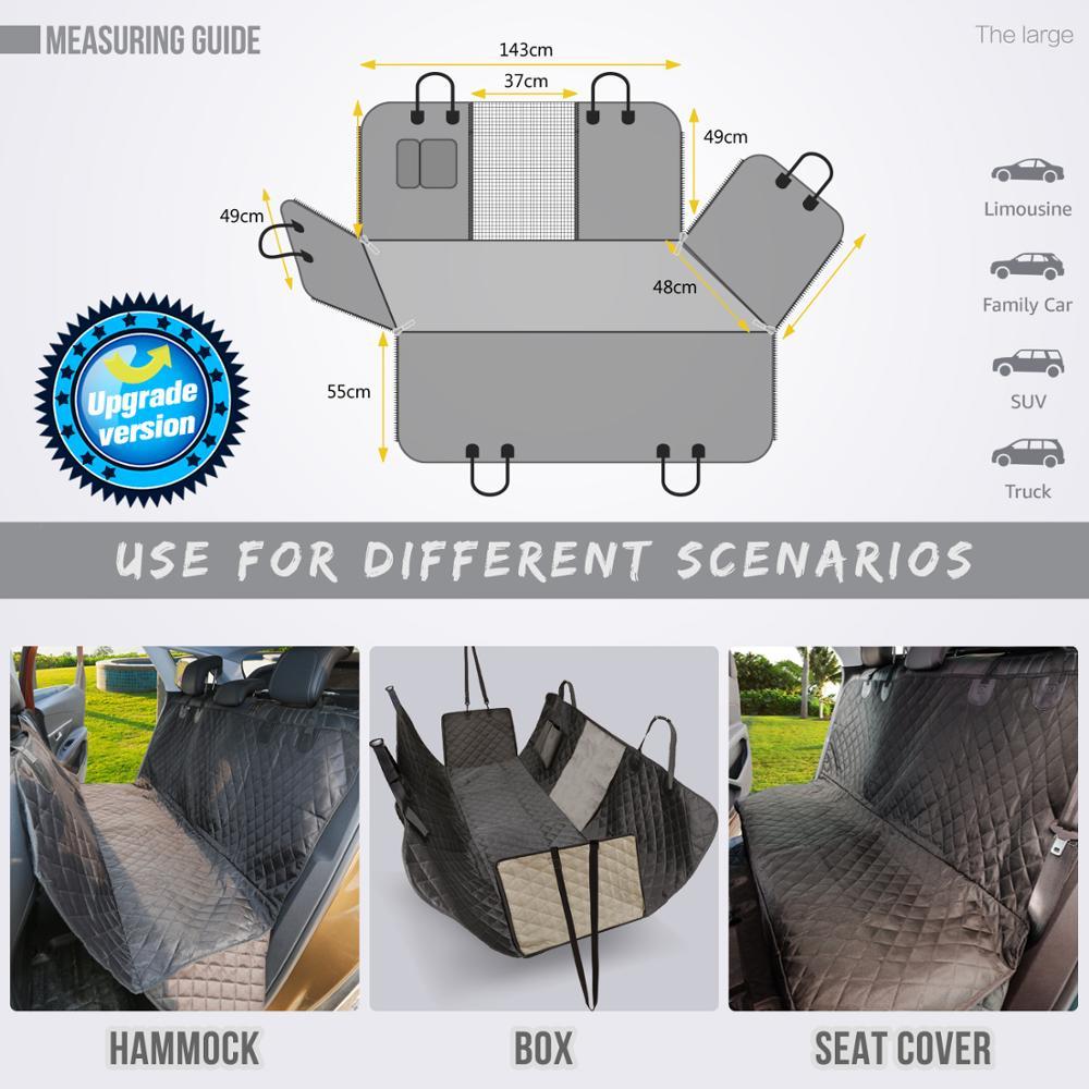 Waterproof Dog Car Seat Cover — Full Back Seat Protection - LOLO'S SHOP